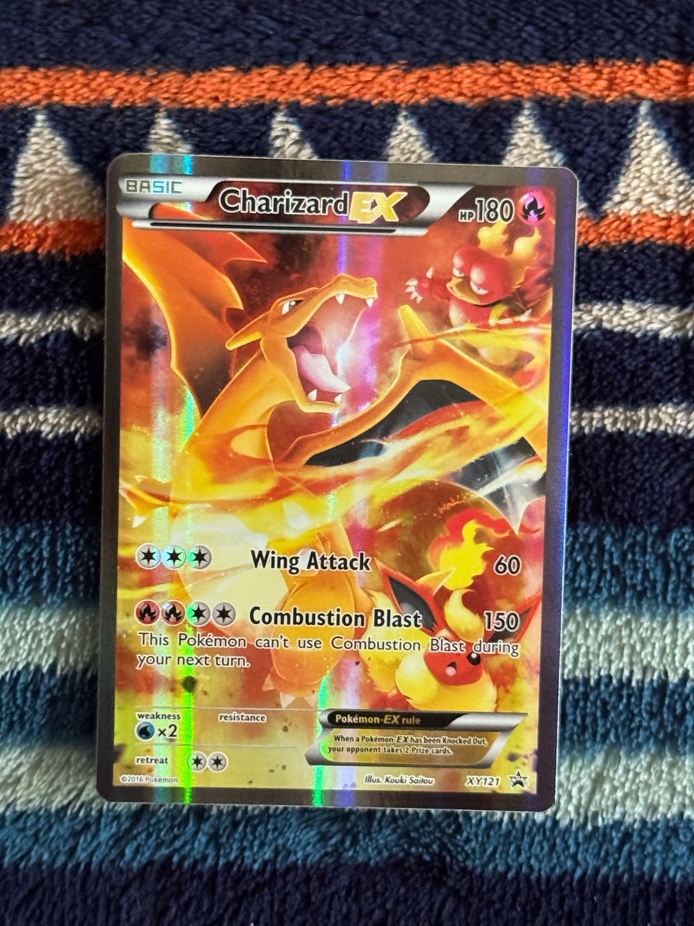 Charizard EX XY121 Black Star Promo Holo